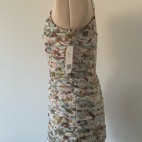 Georgette Floral mini Dress - Picture 2 of 9